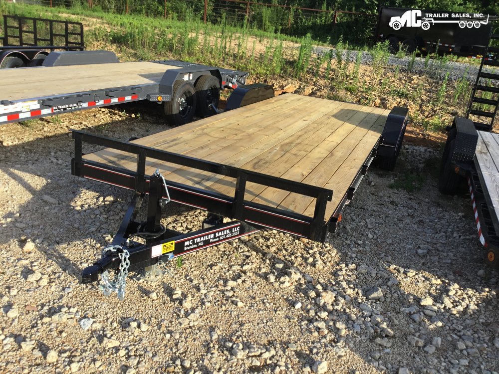 2025 Triple R Utility 82" x 20' + 2' 2-5200lbs, Car Hauler Slide in Ramps @ Rear 7k Jack 2 5/16 ball