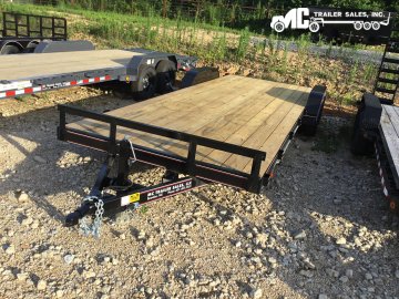 2025 Triple R Utility 82" x 20' + 2' 2-5200lbs, Car Hauler Slide in Ramps @ Rear 7k Jack 2 5/16 ball
