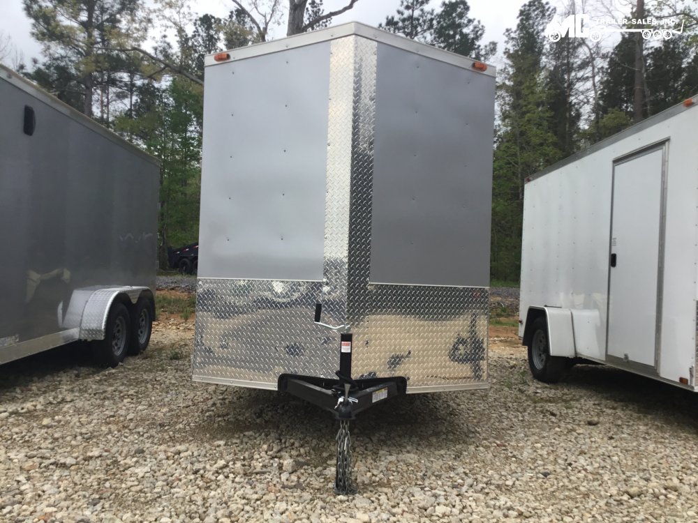 2025 Triple R Enclosed 6x14SA 3500lb Axle, Ramp Back door, Side door bar lock