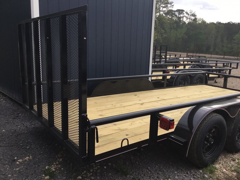 2025 Triple R Utility 6 1/2x16 2-3500lb Axles 1 Brake