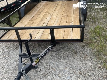 2025 Triple R Utility T/A 6 1/2x 12 + 2 2-3500lb Axles 1 Brake 3-foot gate 2" ball
