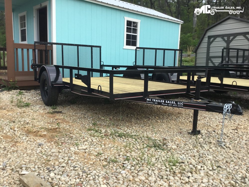 2025 Triple R Utility 6x10+2 Angle Top 1-3500lb w/gate