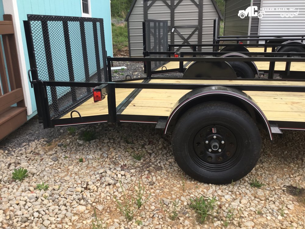 2025 Triple R Utility 6x10+2 Angle Top 1-3500lb w/gate