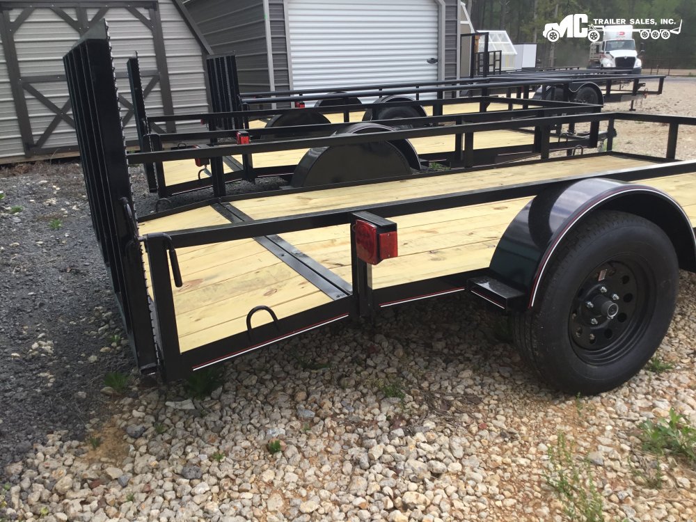 2025 Triple R Utility 6x10+2 Angle Top 1-3500lb w/gate