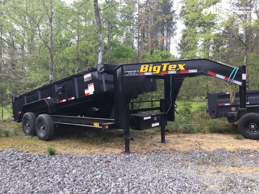 2025 Big Tex Dump GX 83 x16 2-8000lbs Gooseneck