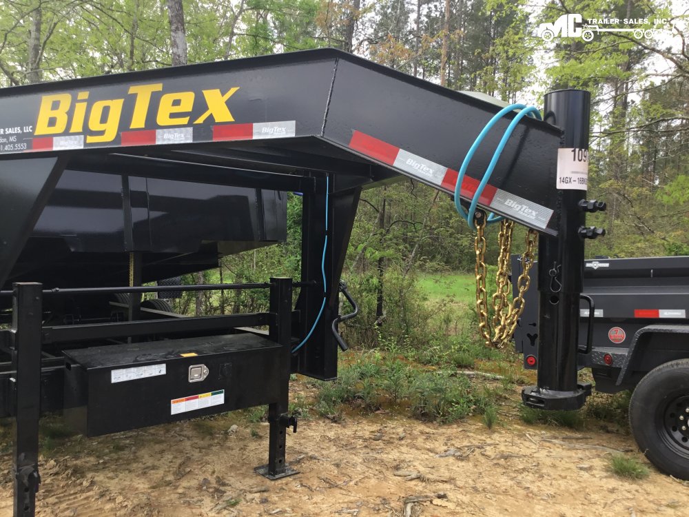 2025 Big Tex Dump GX 83 x16 2-8000lbs Gooseneck