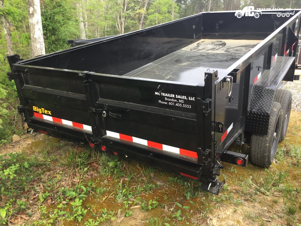 2025 Big Tex Dump GX 83 x16 2-8000lbs Gooseneck