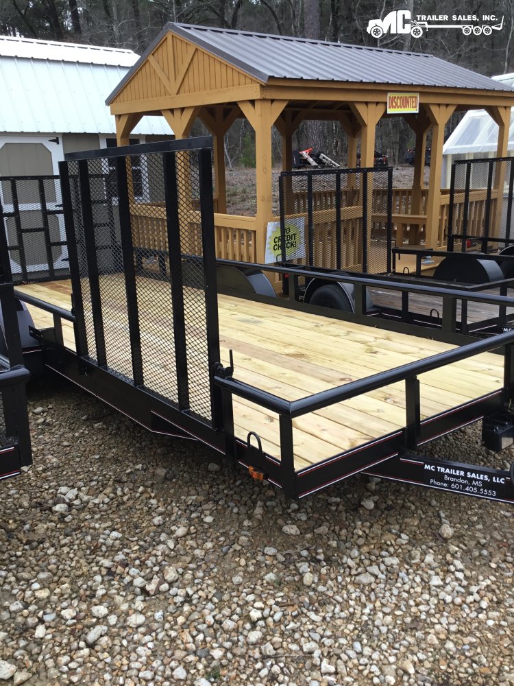 2026 Triple R 82x20 Pipe Top 2-5200# Axles Gate W/Built in Ramps and 5x4 Side Gate 2 5/16 Ball