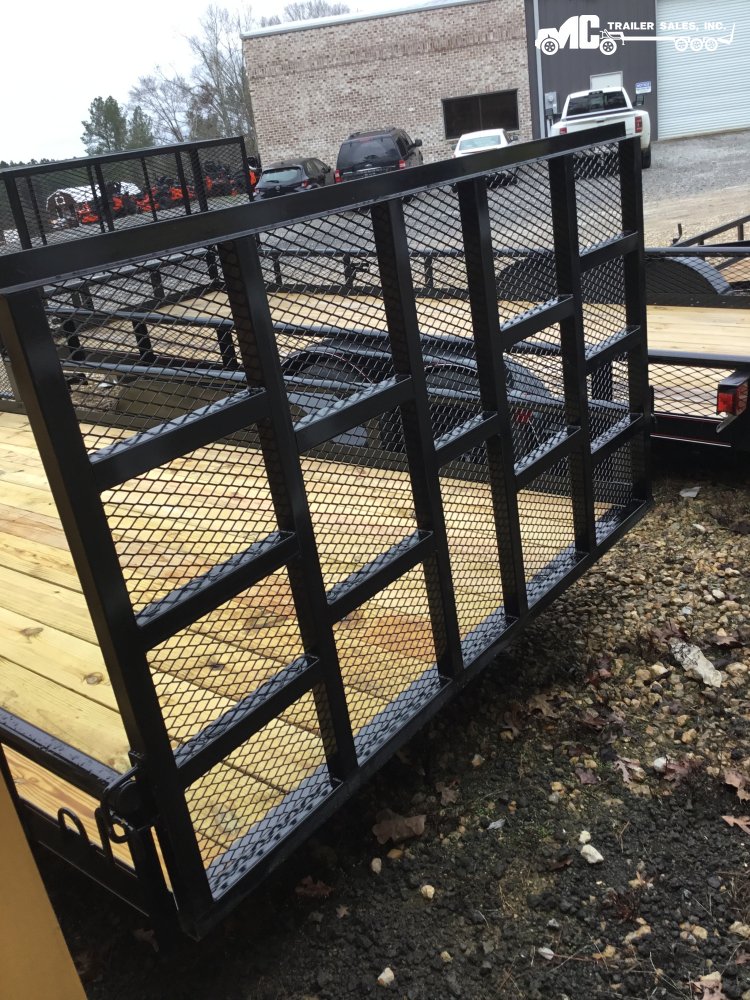 2026 Triple R 82x20 Pipe Top 2-5200# Axles Gate W/Built in Ramps and 5x4 Side Gate 2 5/16 Ball