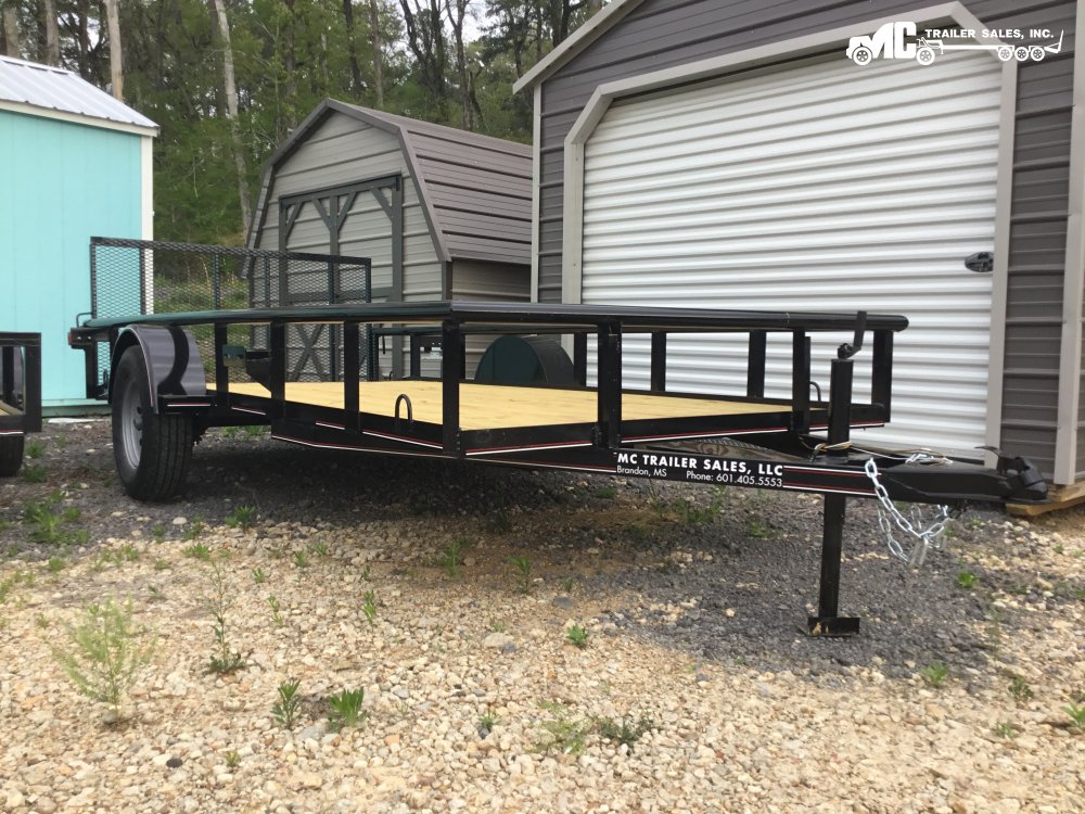 2025 Triple R Utility 6x12+2 Pipe Top 1-3500lb w/Gate