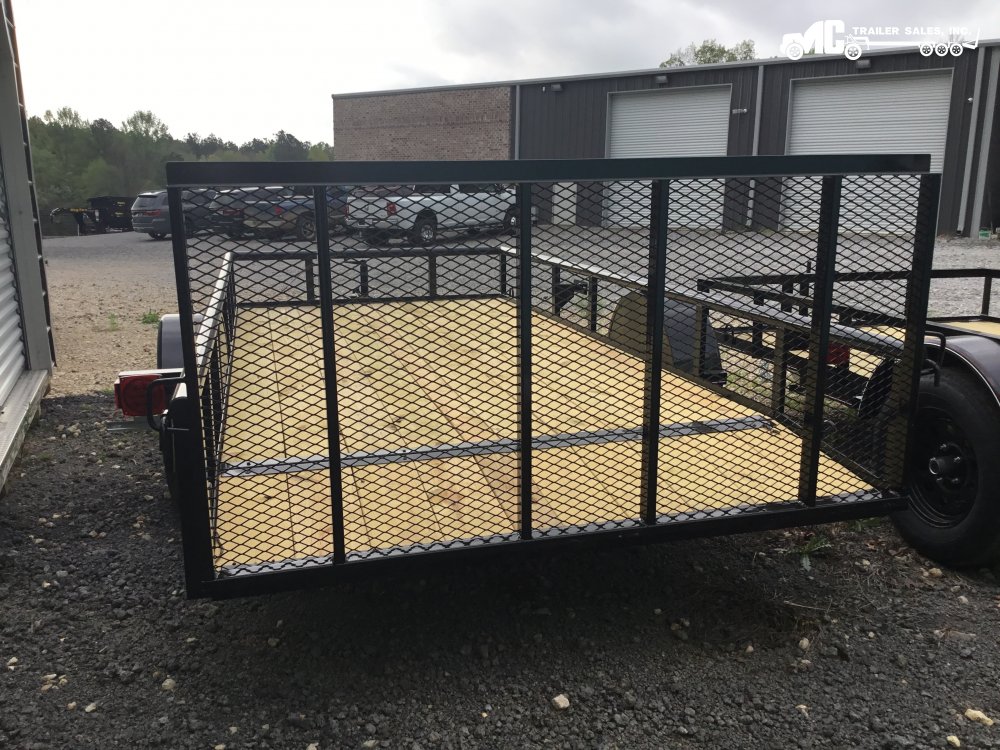 2025 Triple R Utility 6x12+2 Pipe Top 1-3500lb w/Gate