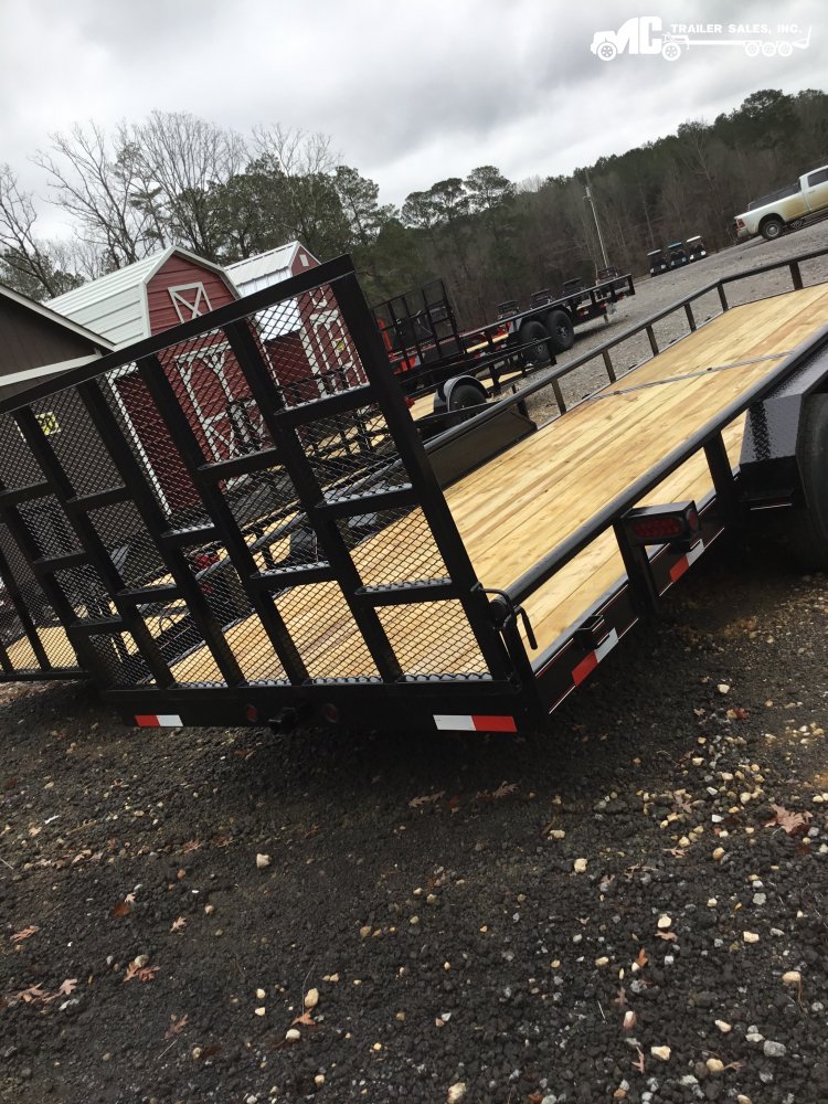 2026 Triple R 82x24 6" CH 2-7k Axles Ramp Gate, Spare Mount 2 5/16 Ball