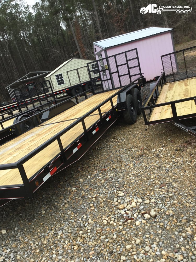 2026 Triple R 82x24 6" CH 2-7k Axles Ramp Gate, Spare Mount 2 5/16 Ball