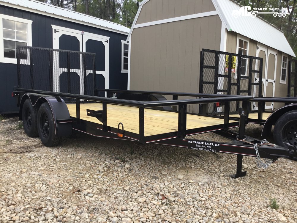 2025 Triple R Utility, 6x14, 2-3500lbs w/gate