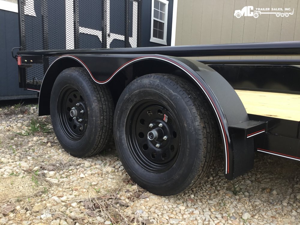 2025 Triple R Utility, 6x14, 2-3500lbs w/gate