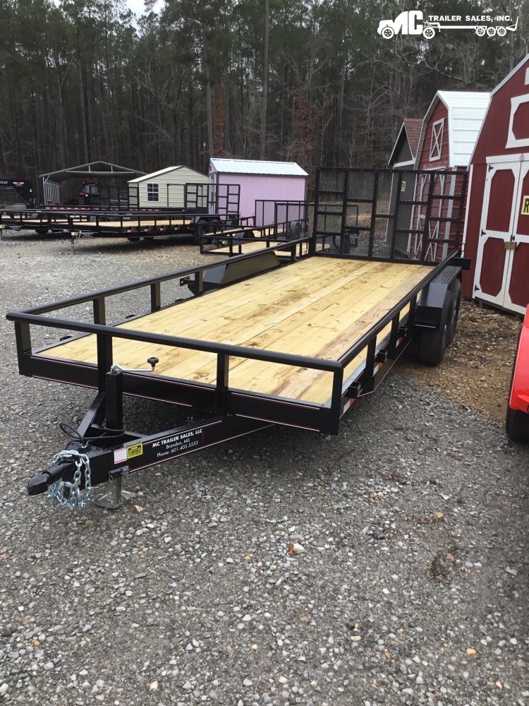 2026 Triple R 82x20 6" Channel 2-7k Axles W/2 Brake Pipe Top 2 5/16 Ball