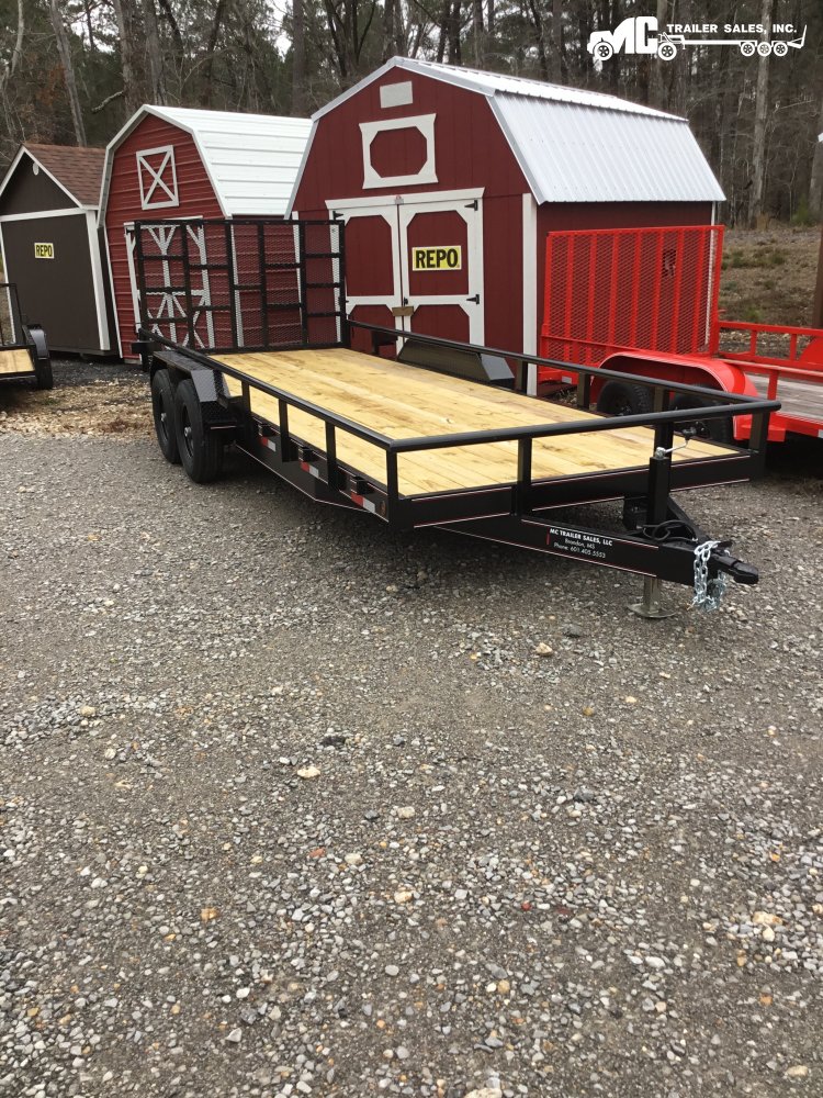 2026 Triple R 82x20 6" Channel 2-7k Axles W/2 Brake Pipe Top 2 5/16 Ball