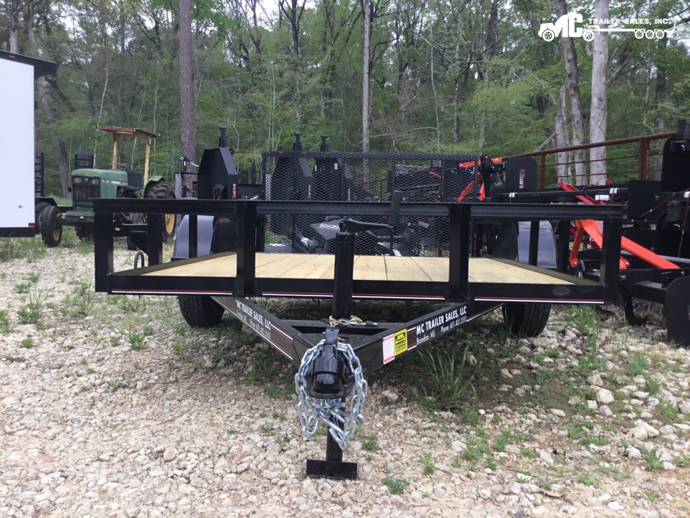 Triple R Utility 6x8+2, Angle Top, 1-3500lb w/gate