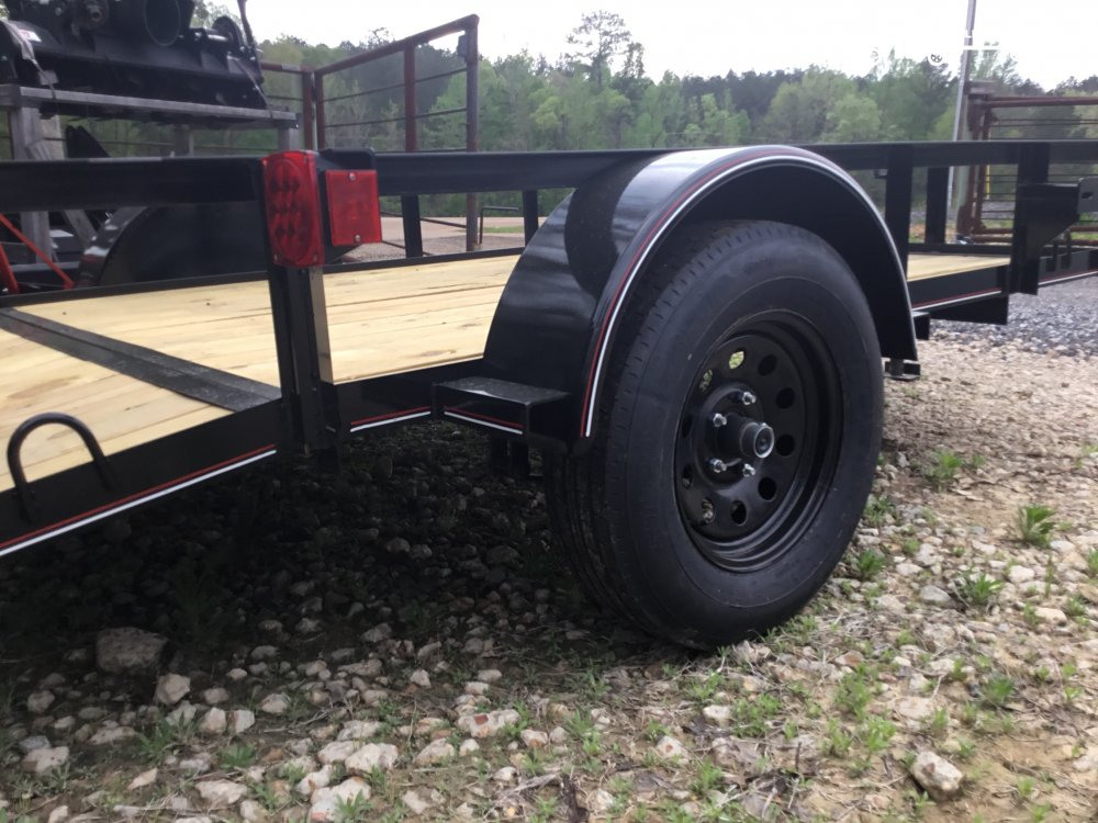 Triple R Utility 6x8+2, Angle Top, 1-3500lb w/gate