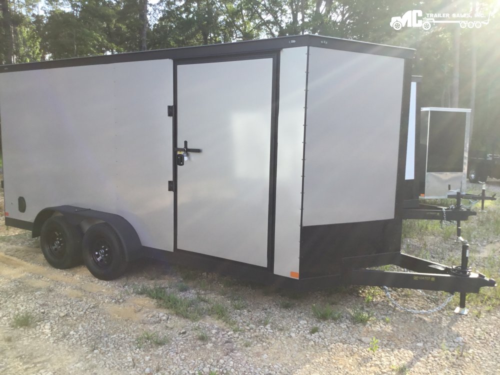 2025 Covered Wagon Enclosed 7x16 2-3500lb Axles, Poly