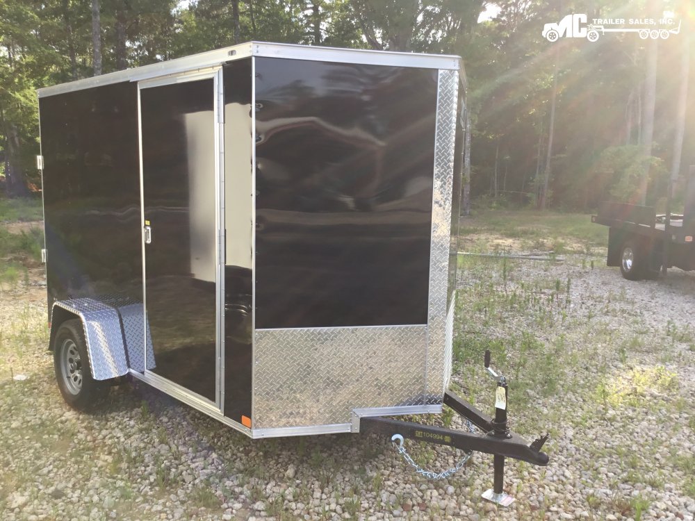 2025 Covered Wagon 6x10 S/A Black