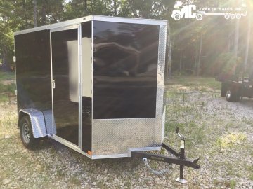 2025 Covered Wagon 6x10 S/A Black