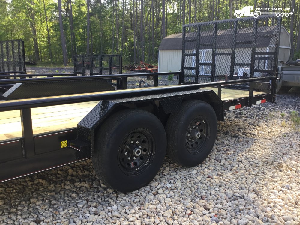 2025 Triple R Utility 82x24 T/A 2-7000lbs with gate