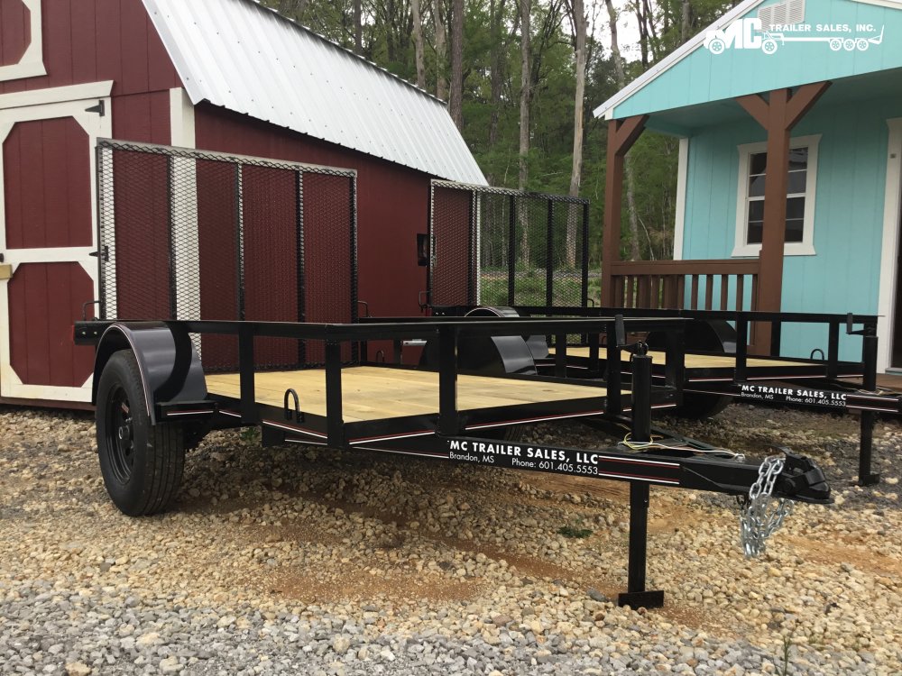 2025 Triple Utility 5x8, 1-3000lbs, Angle top, w/gate