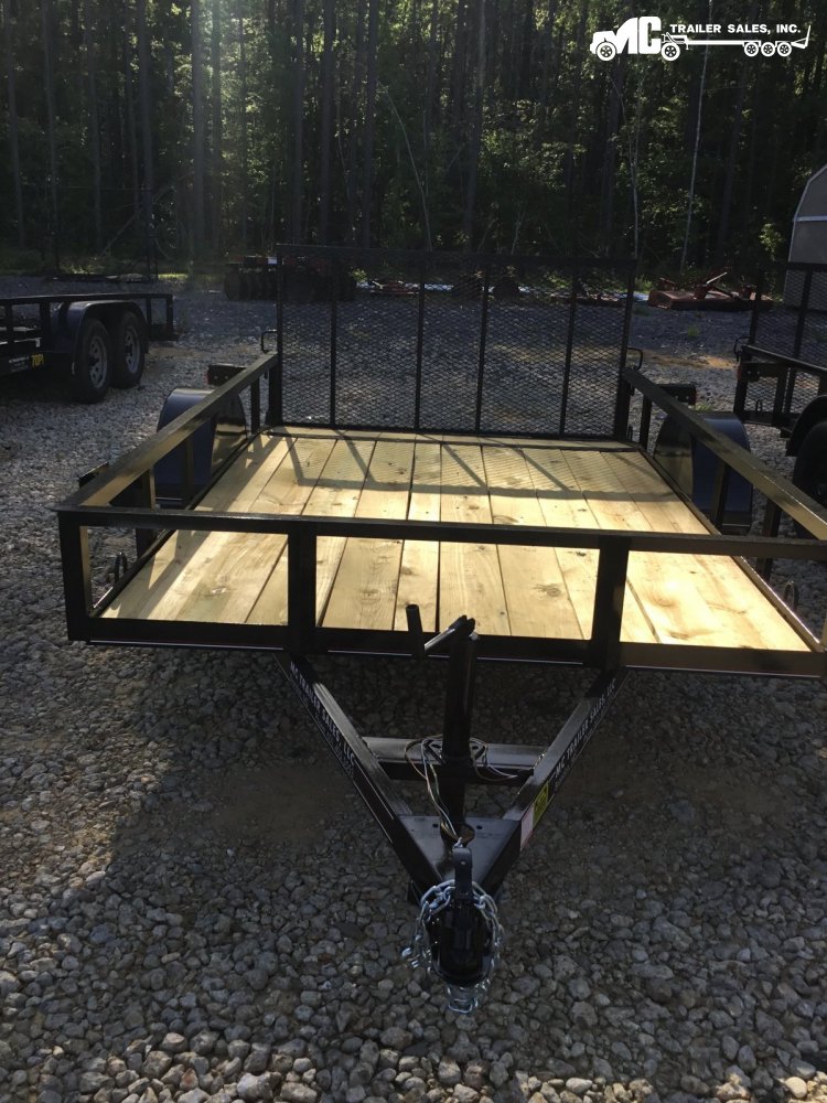2025 Triple R Utility 6x8+2 Angle Top, S/A with gate