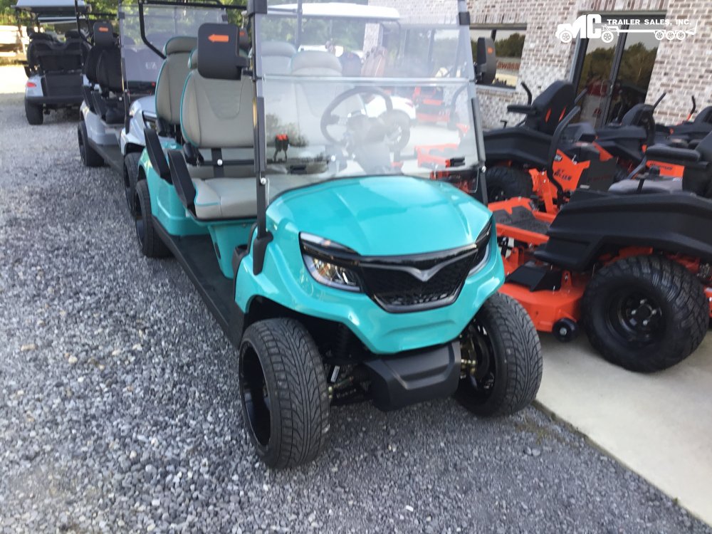 2025 Ez Kruiser Venom 4-F Jaguar Blue Gray Seats