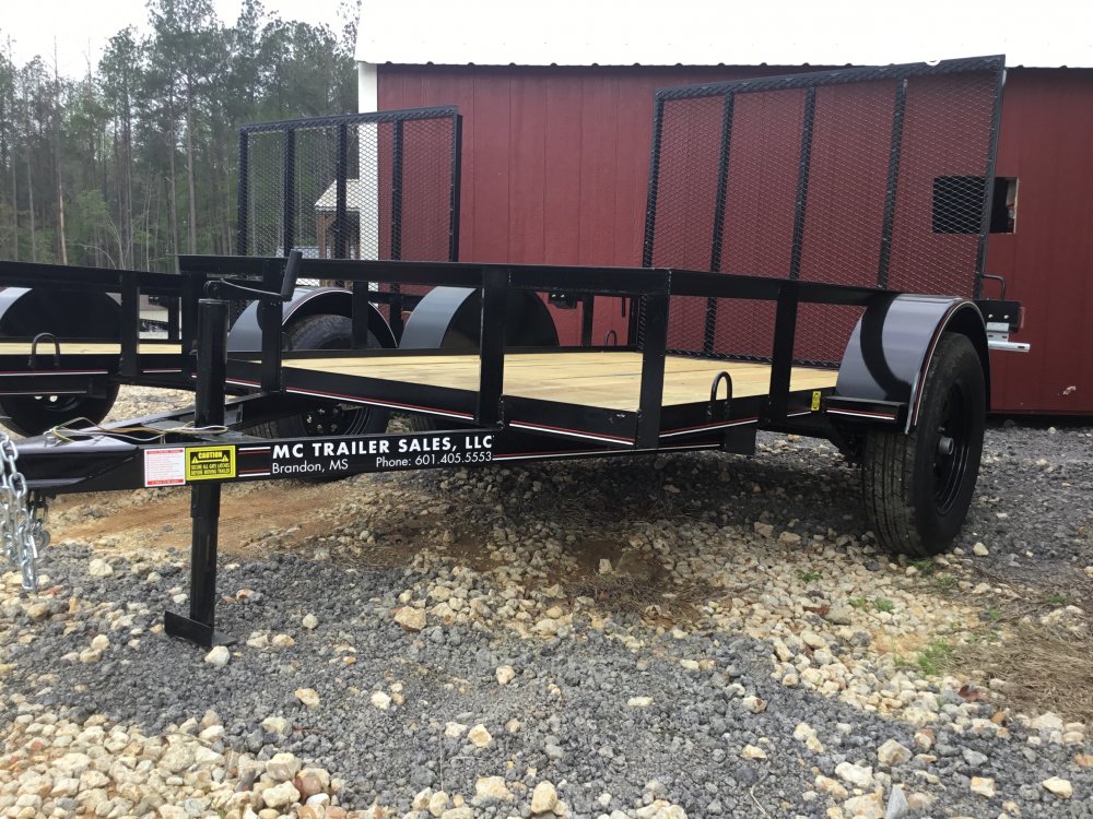 2025 Triple R Utility 5x8 Angle Top 1-3500lb w/gate