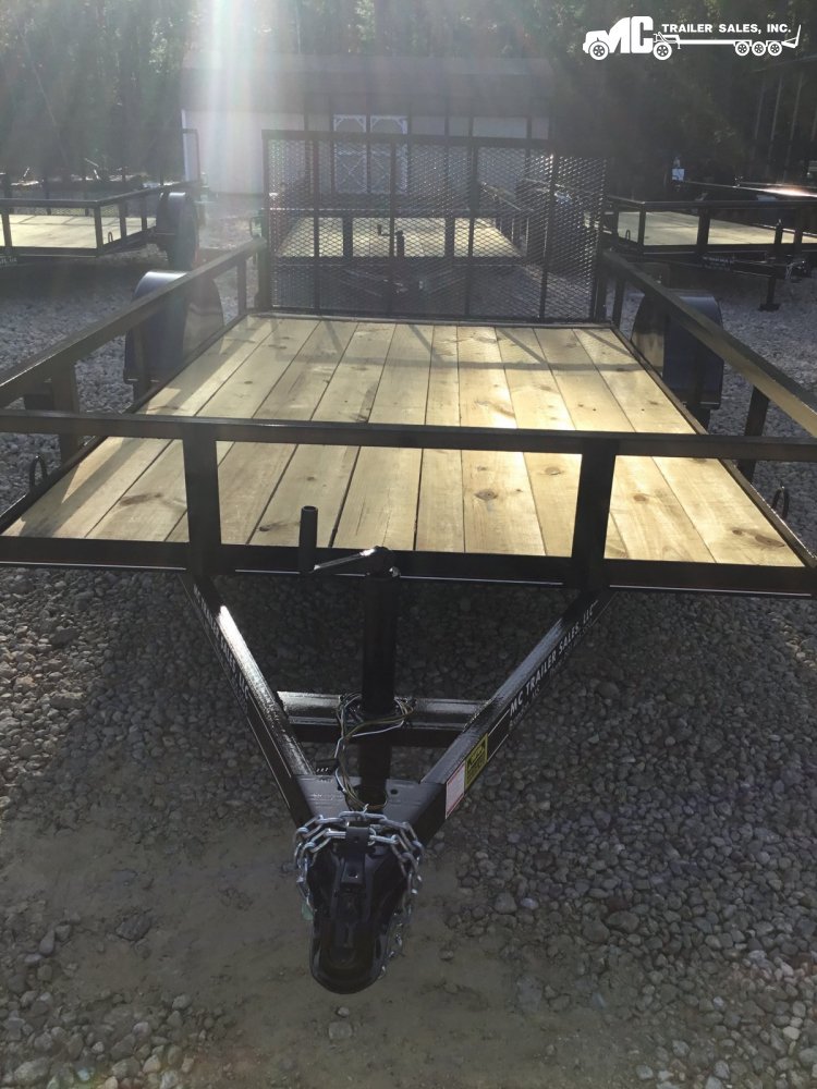 2025 Triple R Utility 6x10+2 1-3500lbs S/A Pipe Top with gate