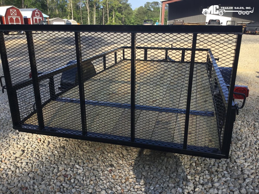 2025 Triple R Utility 6x10+2 1-3500lbs S/A Pipe Top with gate