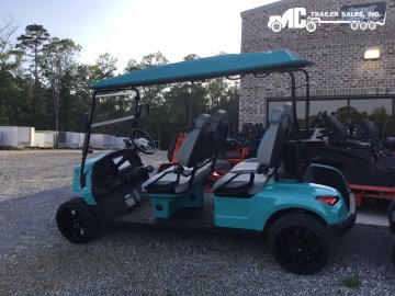 2025 Ez Kruiser Venom 4-F Jaguar Blue Gray Seats