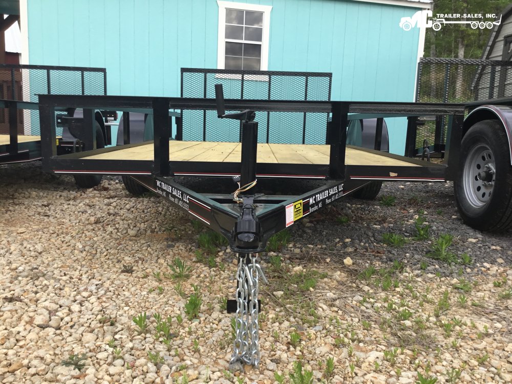 2025 Triple R Utility 6x10+2 Angle top 1-3500lb w/Gate