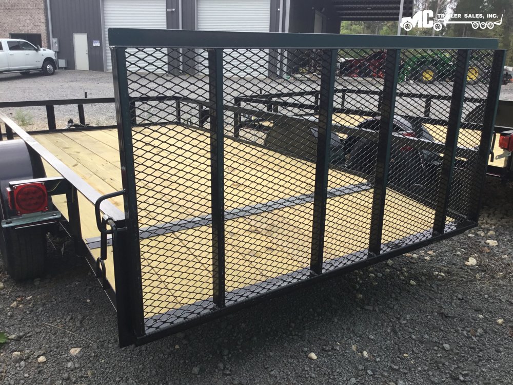2025 Triple R Utility 6x10+2 Angle top 1-3500lb w/Gate