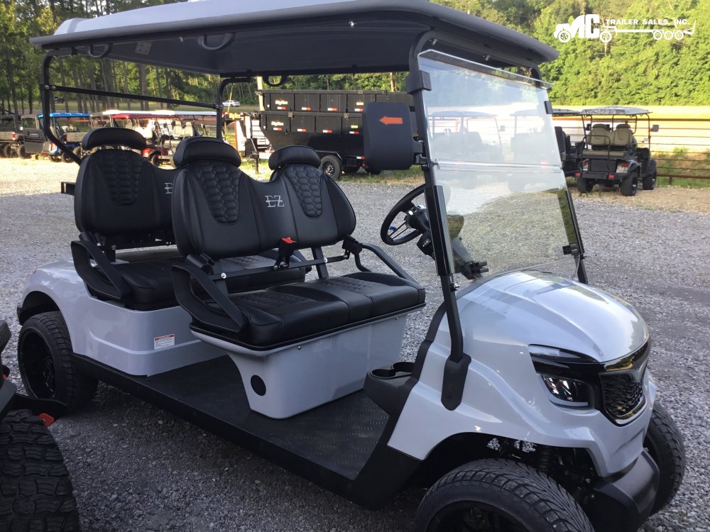 2025 Ez Kruiser Venom 4-F Stone Grey Black Seats