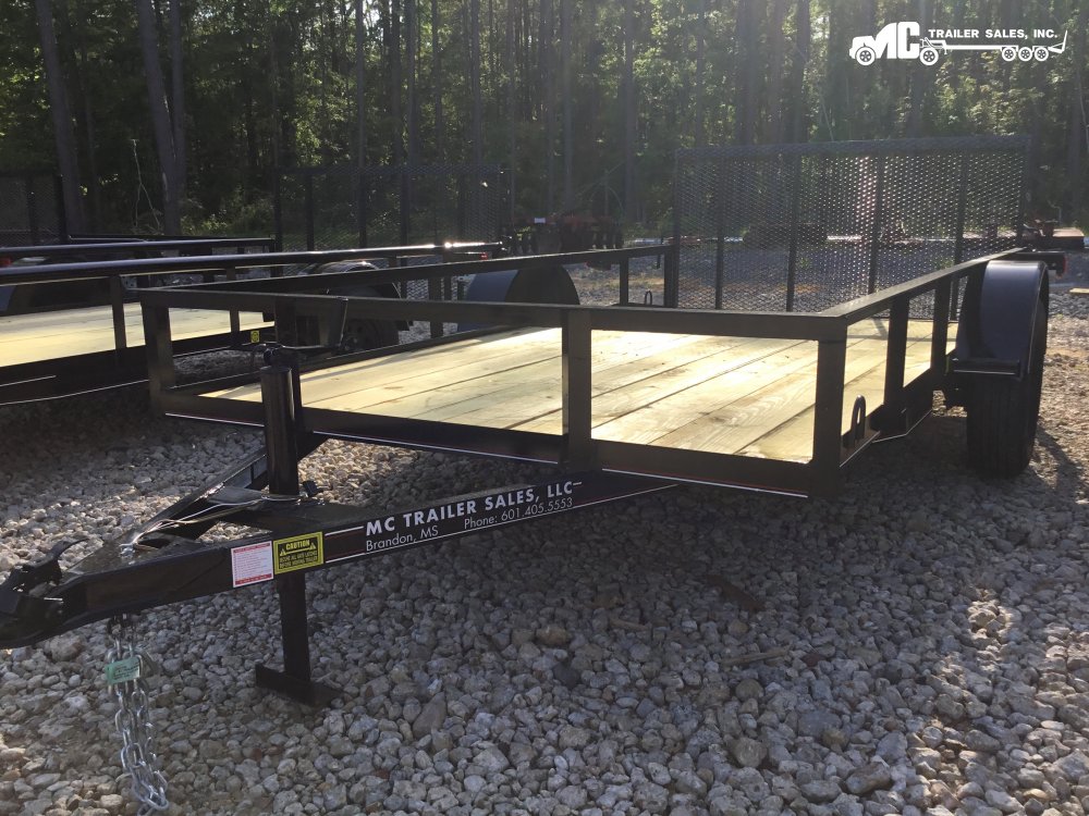 2025 Triple R Utility 6x10+2 1- 3500lb Angle Top with gate