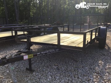 2025 Triple R Utility 6x10+2 1- 3500lb Angle Top with gate