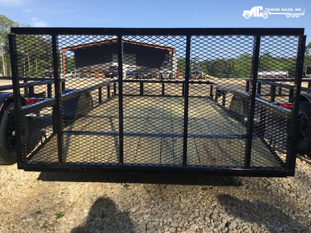 2025 Triple R Utility 6x10+2 1- 3500lb Angle Top with gate