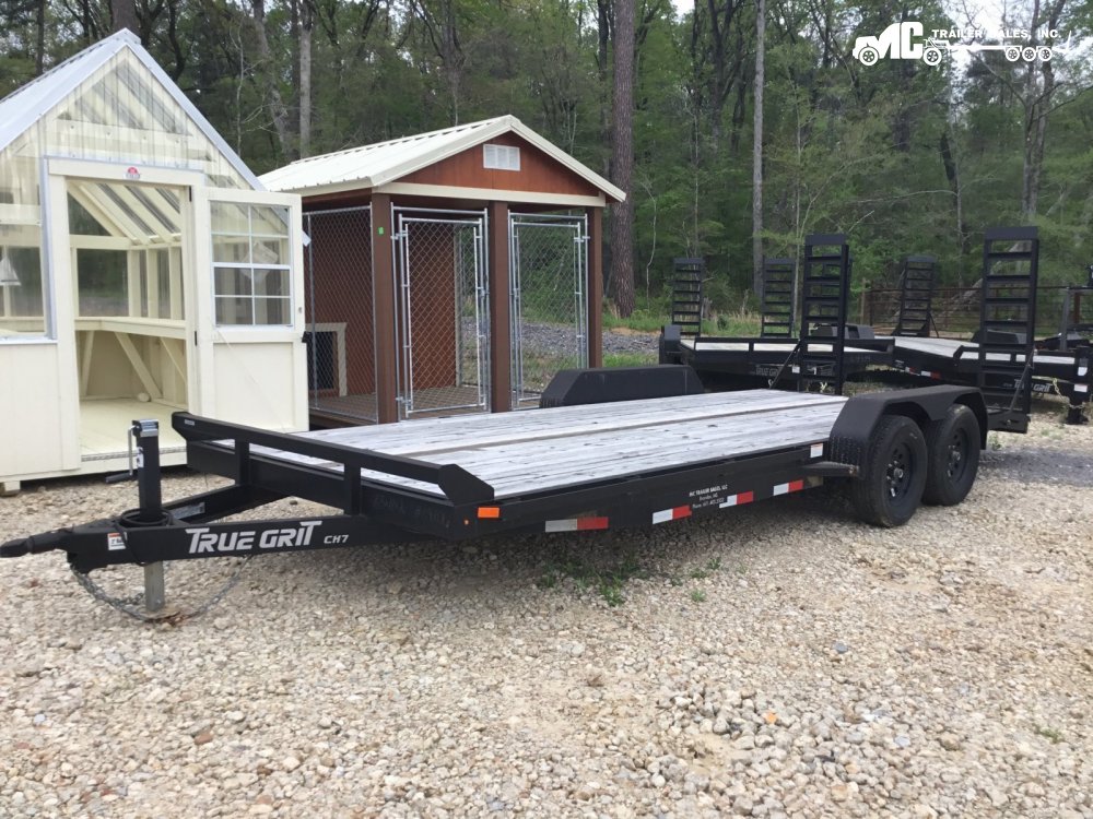 2023 True Grit Carhauler 83X18+2 T/A 2-3500lbs