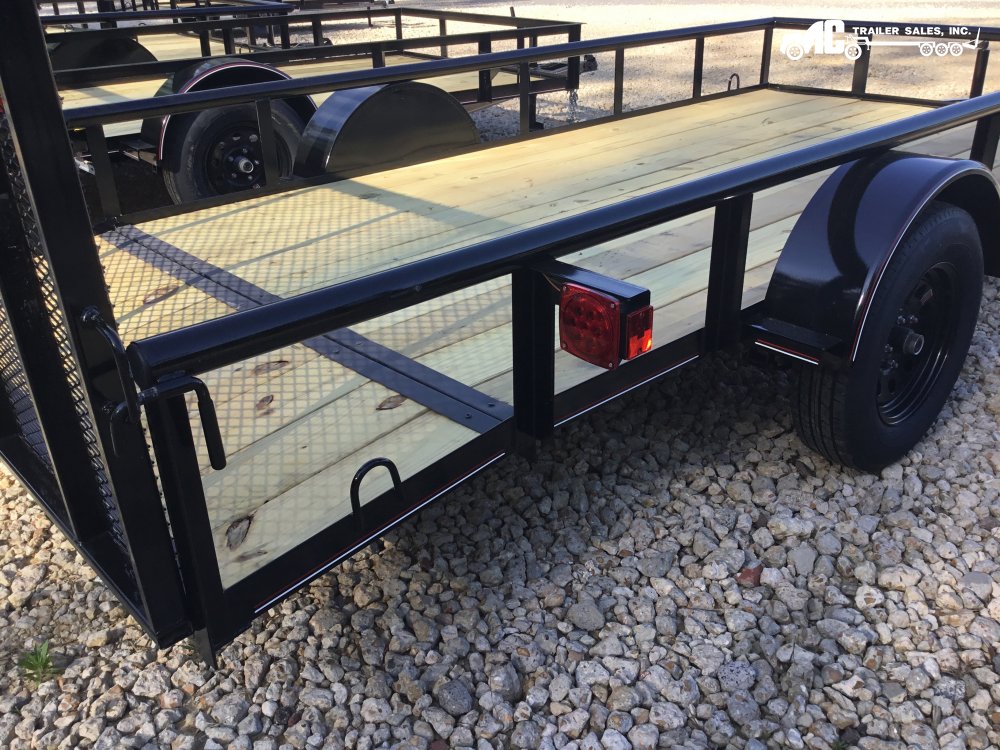 2025 Triple R Utility 6x12+2 Pipe Top with gate