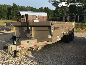 2026 Iron Bull Dump 83x16 2-7000lbs telescopic cylinder 6" i beam 24" sides, tarp, slide out ramps