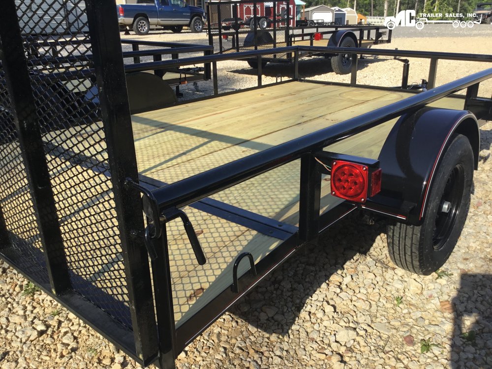 2025 Triple R Utility 82x10+2 Pipe Top S/A with gate