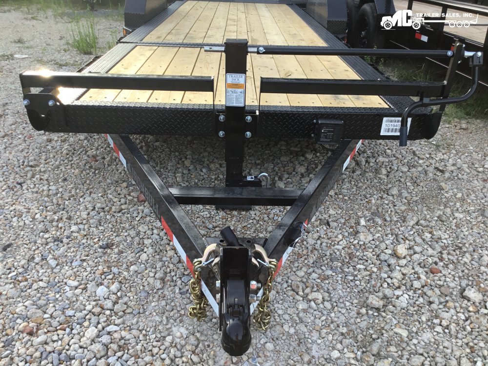 2026 Iron Bull Equipment 83x22 2-7000lbs, 16' tilt 6" channel, 2 5/16 coupler