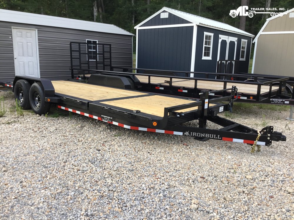2026 Iron Bull Equipment 83x22 2-7000lbs, 16' tilt 6" channel, 2 5/16 coupler