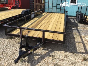 2026 Triple R 82x20 Utility T/A Tube Top 2-5200lbs