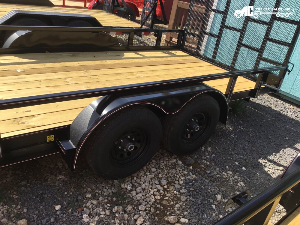 2026 Triple R 82x20 Utility T/A Tube Top 2-5200lbs