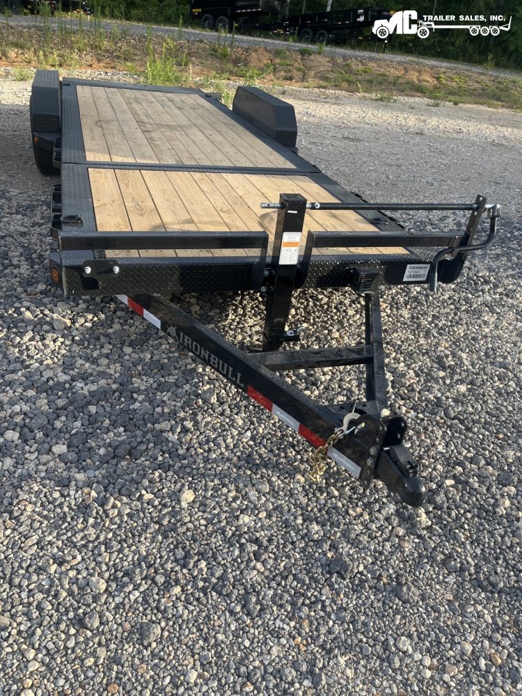2026 Iron Bull Equipment 83x22 2-7000lbs, 16' tilt 6" channel, 2 5/16 coupler