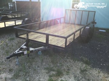 2025 Triple R Utility T/A 82 x 12 + 2 2-3500lb Axles 1 Brake 3-foot gate 2" ball